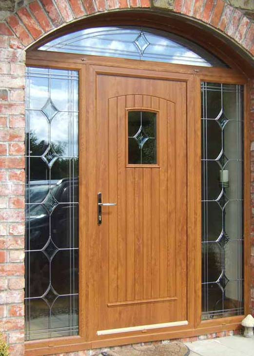 wood-effect-UPVC-strong-composite-front-door-Swindon